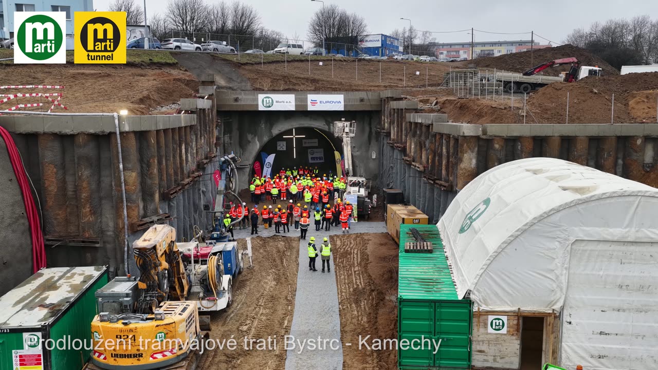 Prodloužení tramvajové trati Bystrc – Kamechy